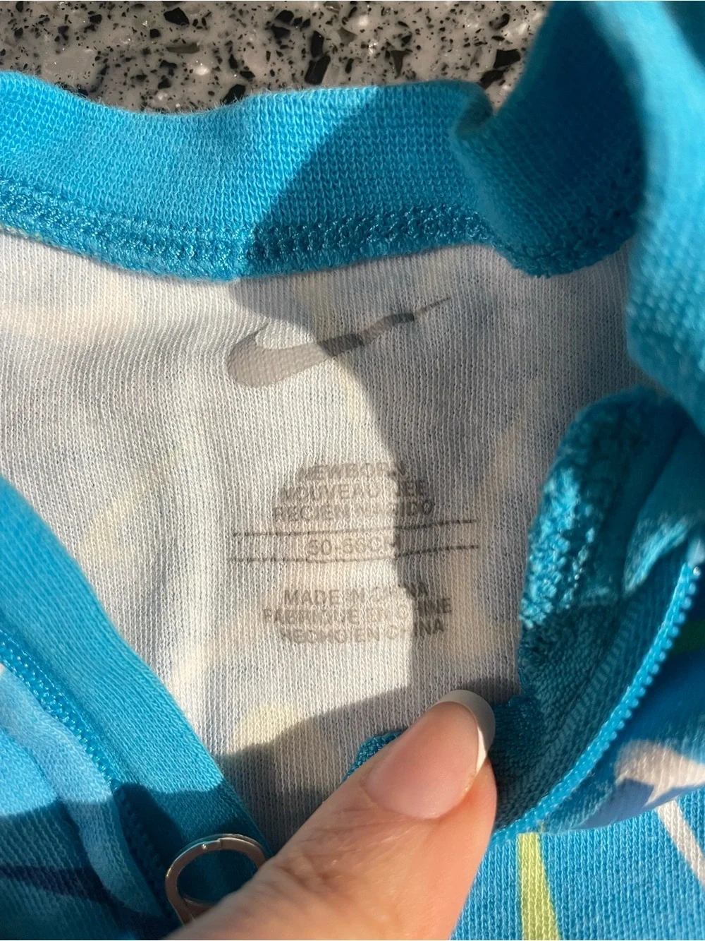 Nike Footed Baby One-Piece
